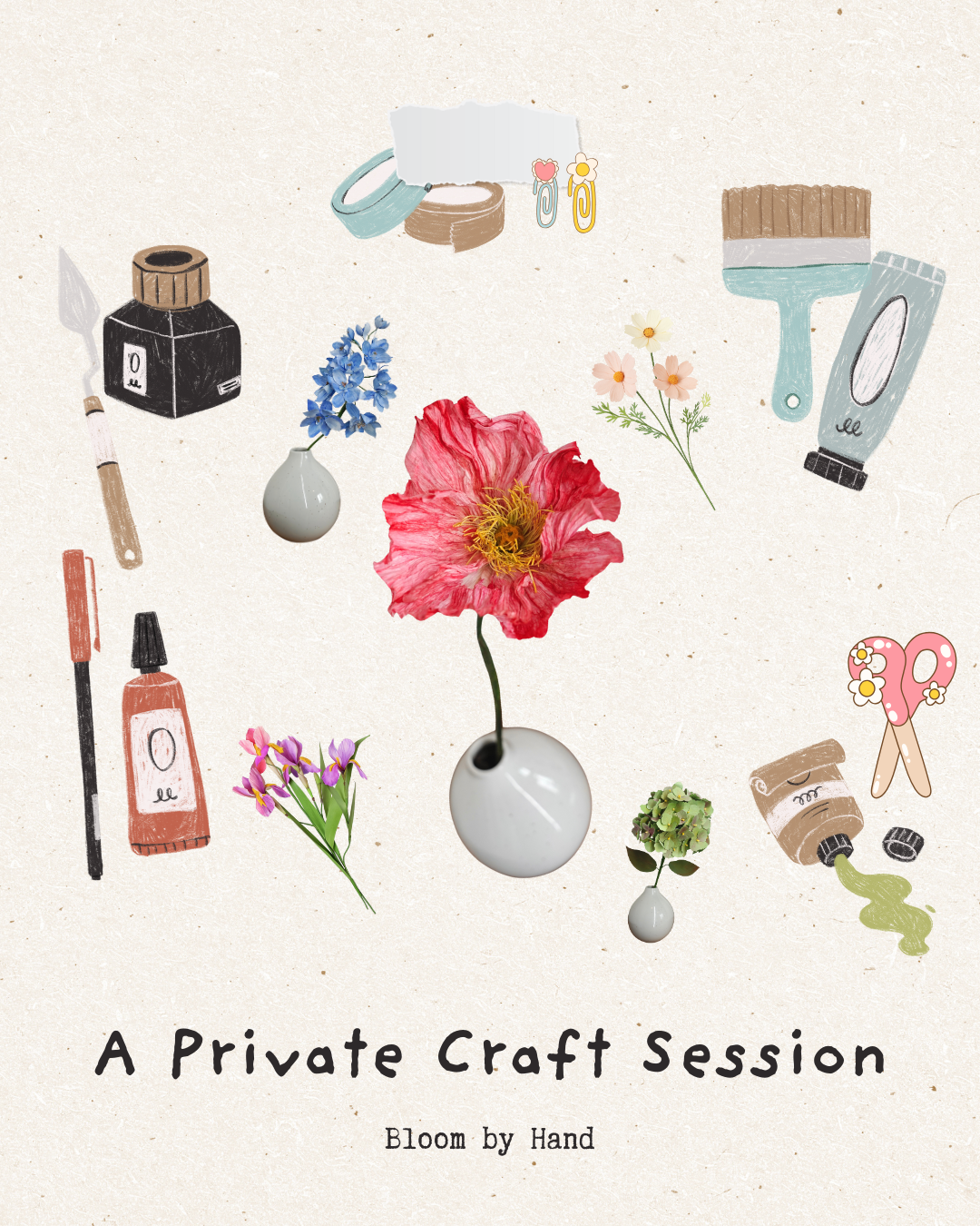 Make One Bloom, Make it Yours – A Private Craft Session
